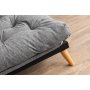 Saki 3-Sitzer-Schlafsofa - Hellgrau