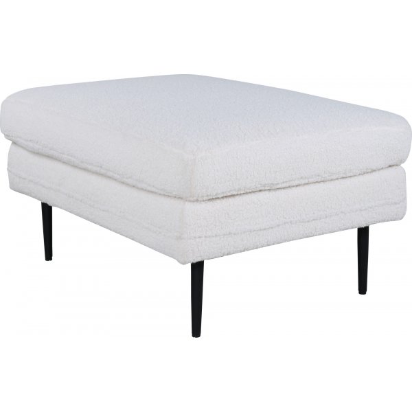 Hocker Savanna - Weißer Teddy