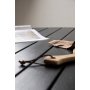 Break Esstisch Ø120 cm - Schwarz