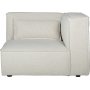 Nees Modulsofa - Eckteil rechts - Stone White