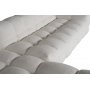 Diwansofa Bouclè cremeweiß 322 cm