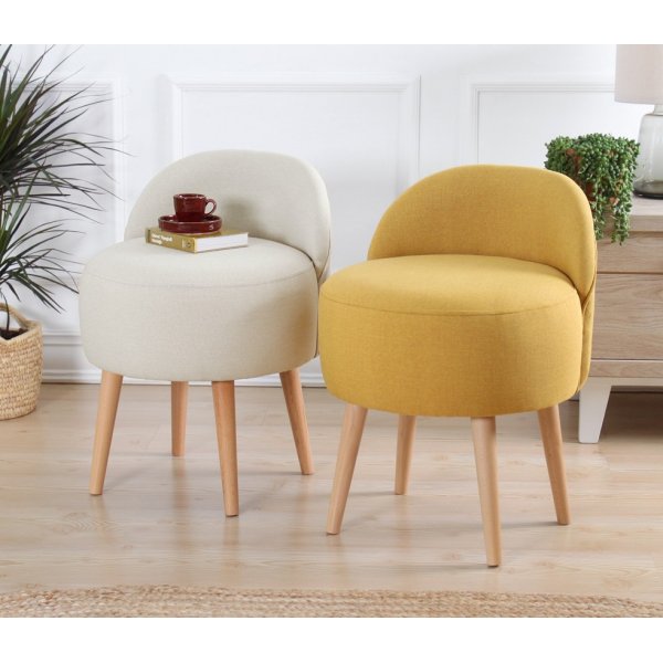 Hocker Corvile - Creme