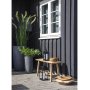 Barcelona Bank 90 cm - Teakholz