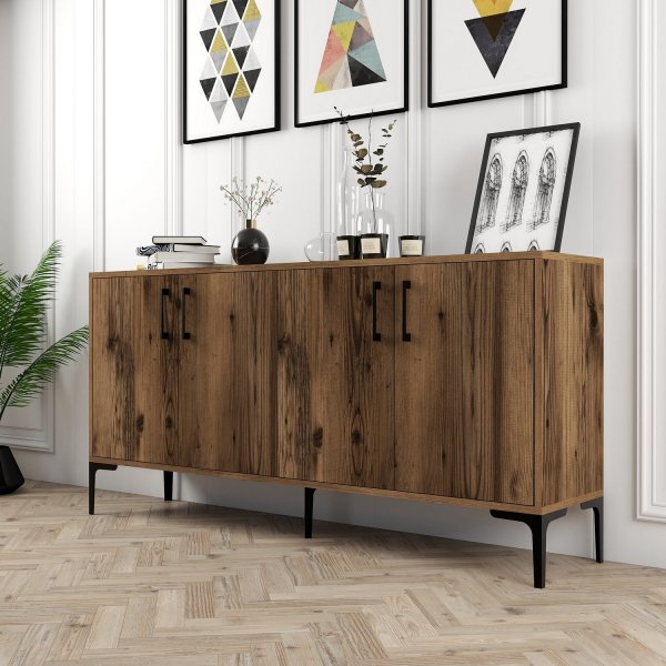 Kyiv Sideboard 160 cm - Nussbaum