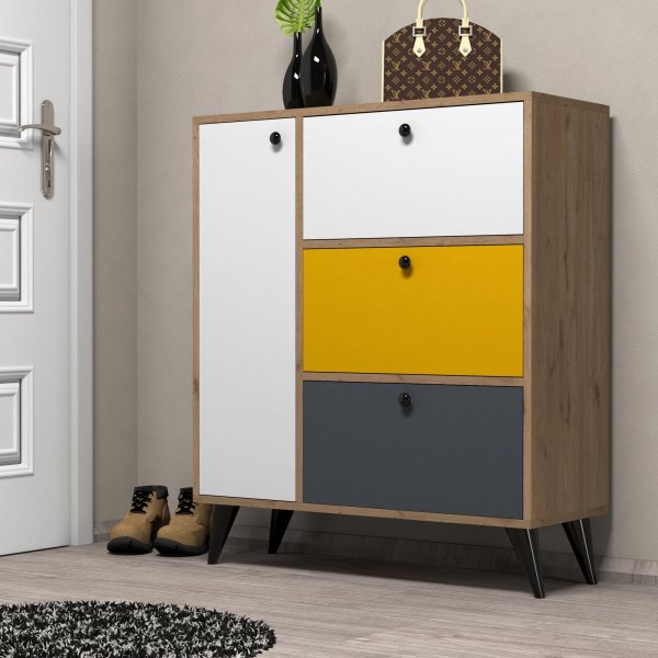 Bella Schuhschrank - Mehrfarbig