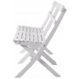 Knohult Outdoor-Sofa | Gartenbank - Weiß + Textilreinigung für Möbel