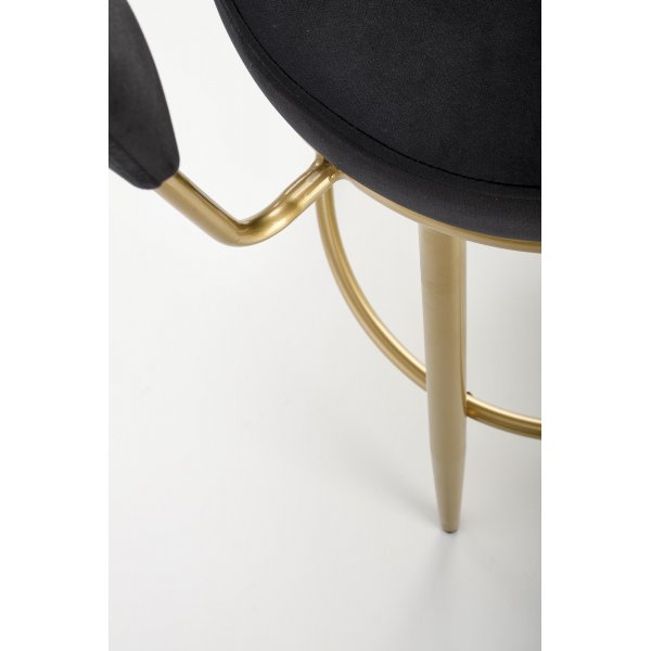 Pelican Barhocker 115 - Schwarz/Gold