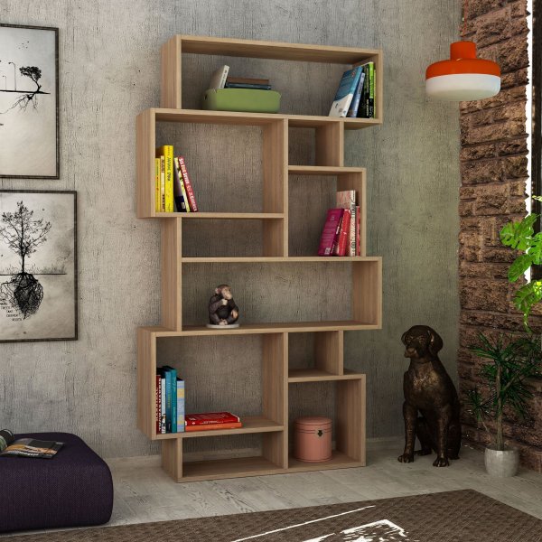 Karmato-Bücherregal - Sonoma-Eiche