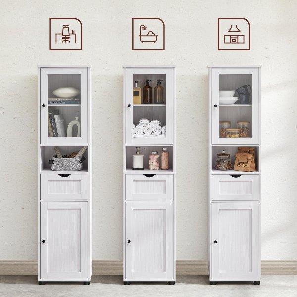 Schrank Jessica - Weiß