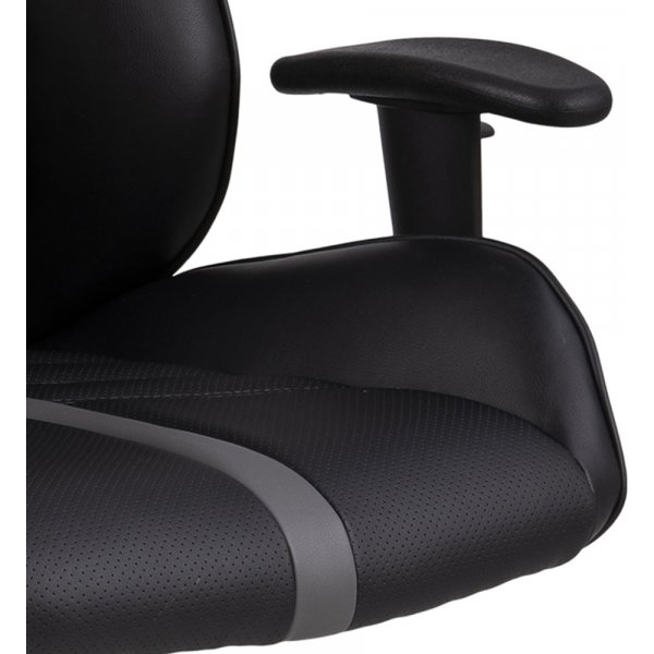 Cobblestone Gaming-Stuhl - Schwarz/Grau