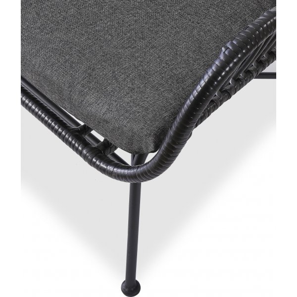 Minos-Sessel - Schwarz