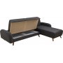 Kronos Schlafsofa Anthrazit