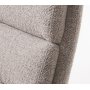 Manitoba-Liegestuhl mit Fußhocker - Taupe