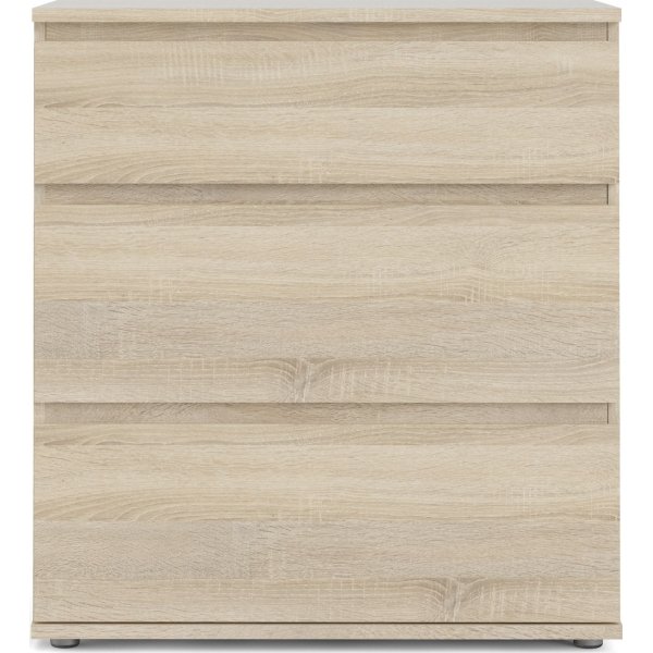 Nova Kommode mit 3 Schubladen - Eiche