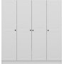 Capeto Kleiderschrank 180 cm - Weiß