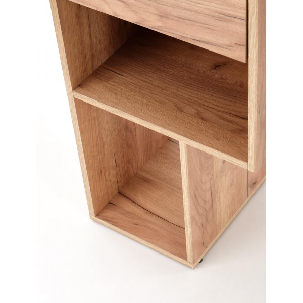 Spurs Schreibtisch 122x57 cm - Eiche/weiß