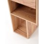 Spurs Schreibtisch 122x57 cm - Eiche/weiß