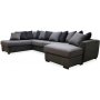 Delux U-Sofa mit offenem Ende links - Multi