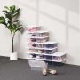 Leander Aufbewahrungsbox 35x20 cm 12er-Pack - Transparent