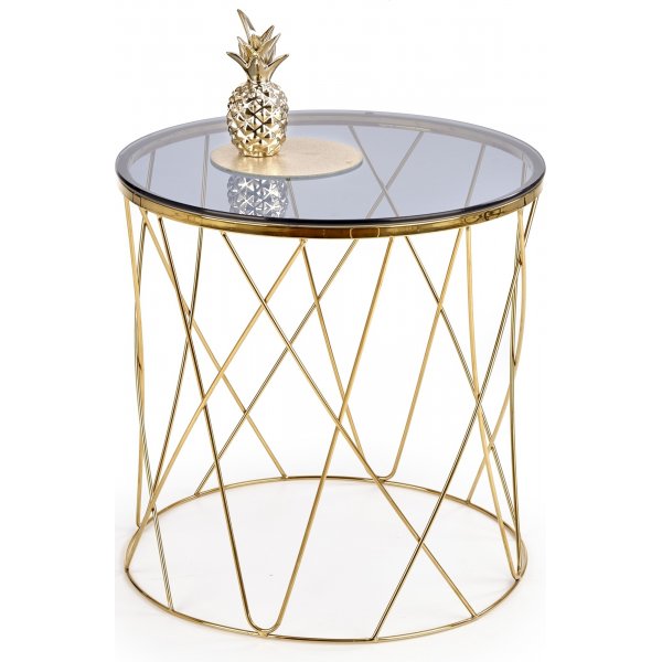 Corpus Couchtisch Ø55 cm - Gold