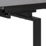 Huddersfield Esstisch 120-200 cm - Schwarz