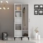 Kumsal Kleiderschrank 3 Weiß