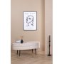 Rino Pouf - Beige Samt