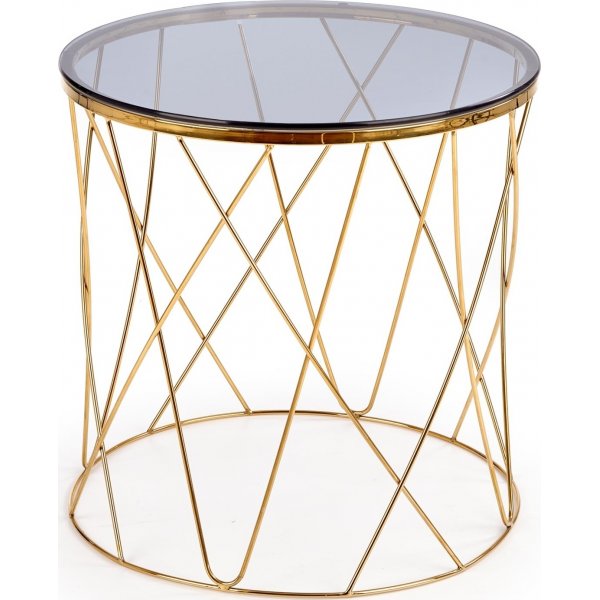 Corpus Couchtisch Ø55 cm - Gold