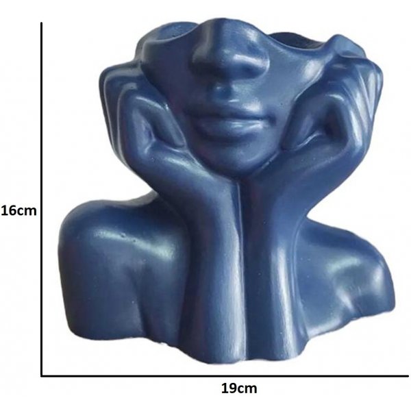 Revo Vase - Indigoblau