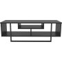 Asal Medienbank 120 cm - Schwarz