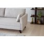 Schlafsofa 210 cm beige - Bella