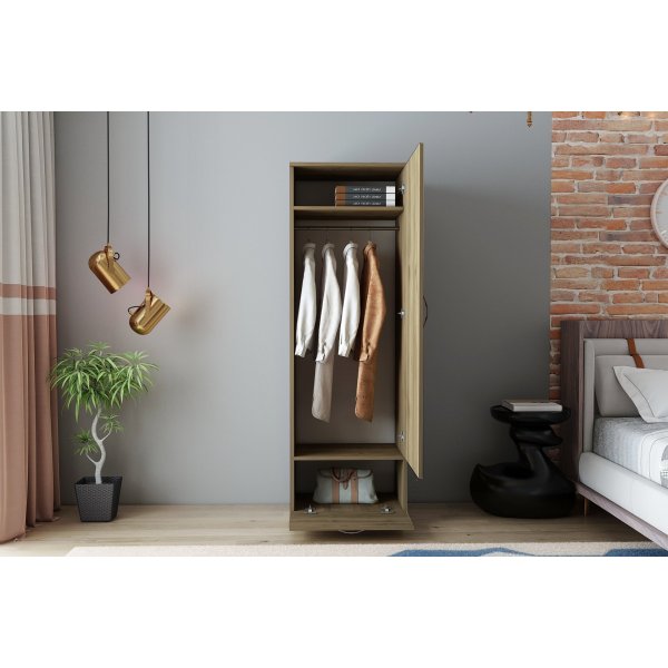 Weihnachtsgarderobe - Nussbaum