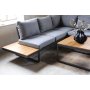 Outdoor-Ecksofa mit Tisch + Textilreinigung für Möbel