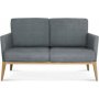 Montana 2-Sitzer-Sofa - Beliebige Farbe des Rahmens und der Polsterung