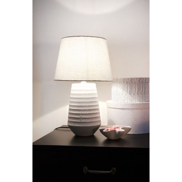 Mona Tischlampe - Weiß