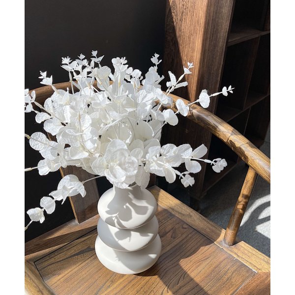 Striga Vase - Creme