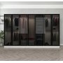 Cavolo Kleiderschrank 315 cm, Variante A - Weiß