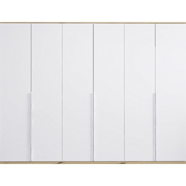 Lyn Kleiderschrank 270 x 52 x 206 cm - Weiß