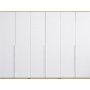 Lyn Kleiderschrank 270 x 52 x 206 cm - Weiß