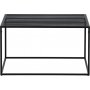 Netz Couchtisch 80 x 80 cm - Schwarz