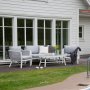Sofagruppe Virya - Grau/Weiß