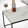 Cosco Couchtisch 95 x 55 cm - Weiß/Schwarz
