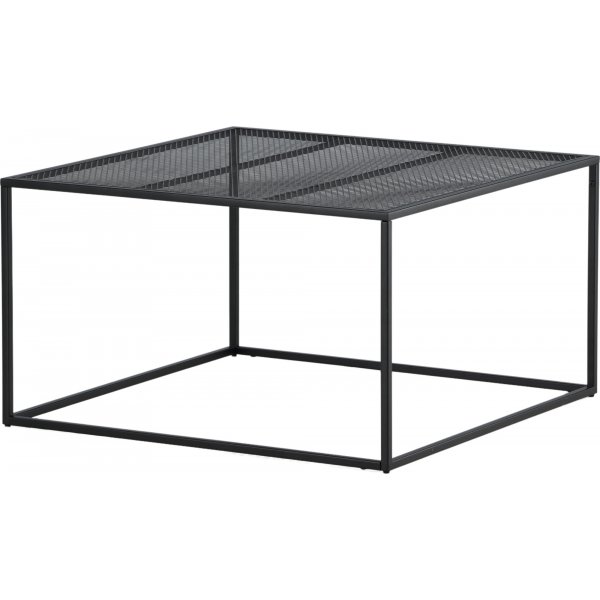 Netz Couchtisch 80 x 80 cm - Schwarz