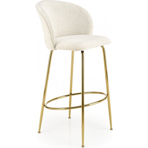 Barhocker Beige/Gold