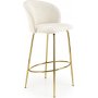 Barhocker Beige/Gold