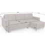Schlafsofa Feliz - Braun