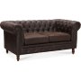 Chesterfield Cambridge 2-Sitzer Sofa - Vintage Stoff