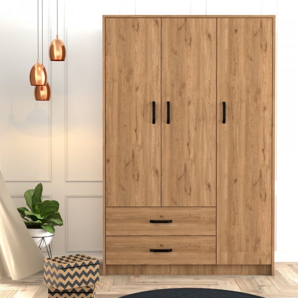 Grande Kleiderschrank - Eiche