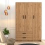 Grande Kleiderschrank - Eiche
