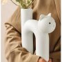 Gato-Vase - Weiß